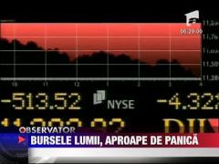 Bursele nu se opresc din cadere