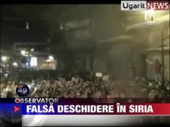 Diversiune politica in Siria