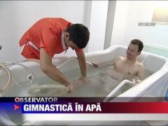 Gimnastica in apa
