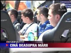 Restaurant la 50 metri deasupra marii