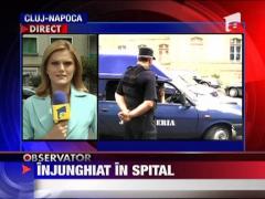 Brancardier injunghiat in spital