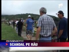 Scandal pentru albia raului Bistrita