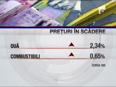 Preturi in scadere la alimente