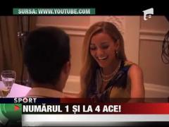 Djokovici a pozat alaturi de iubita sa Jelena Ristici