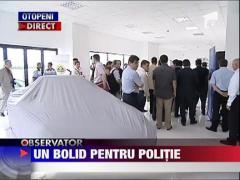 Politia Romana se doteaza cu un bolid de lux‎