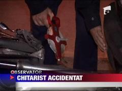 Chitaristul de la Trupa Veche, implicat intr-un accident cu motocicleta