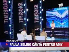Paula Seling va canta in memoria lui Amy Winehouse