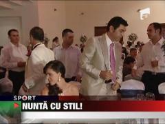 Borcea face nunta in alb si negru!