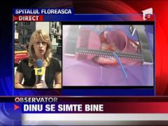 Cornel Dinu se simte mai bine