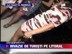 Invazie de turisti pe litoral