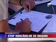 Stop ridicarilor de masini!