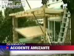 Accidente amuzante