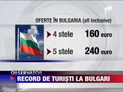 Record de turisti pe litoralul bulgaresc