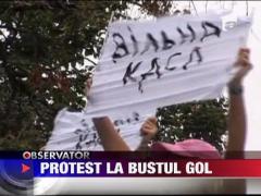 Protest in sanii goi pentru Timosenko