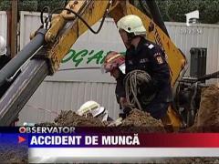 Grav accident de munca pe santierul unui viitor hypermarket din Ploiesti