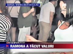 Ramona Gabor a petrecut un weekend de vis pe litoral