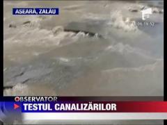 Ploaia a scufundat Zalaul!