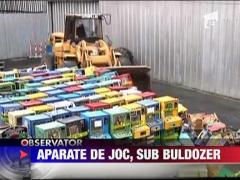 Aparate de joaca distruse in Peru