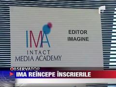 Intact Media Academy isi asteapta noii cursanti