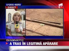 Pistolarul din Eforie a tras in legitima aparare