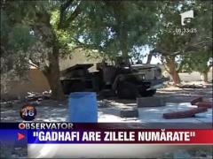Zilele lui Muammar Gadhafi sunt numarate