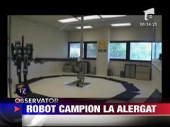 Robot campion la alergat