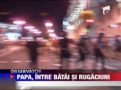 Papa a ajuns in Spania