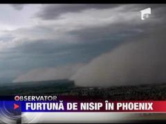 Furtuna de nisip in America