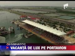 Hotel de lux pe portavion