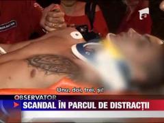 Bataie in Satul de vacanta din Mamaia