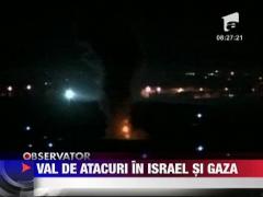Val de atacuri in Israel si Gaza