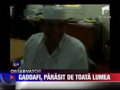 Moammar Gaddafi, parasit de toata lumea