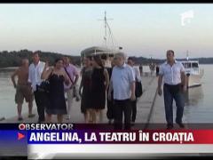 Angelina Jolie a vizitat Croatia