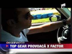 Top Gear provoaca juratii X Factor