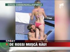 Daniele De Rossi si-a muscat iubita de fund pe plaja