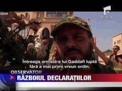 Gaddafi isi joaca ultima carte