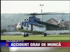 Accident grav de munca in Petrosani