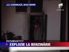 Explozie intr-o benzinarie din Baia Mare
