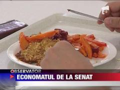 Restaurantul Senatului Romaniei, economatul alesilor