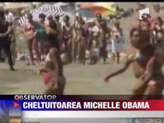 Michelle Obama a cheltuit 10 milioane de dolari pe excursii