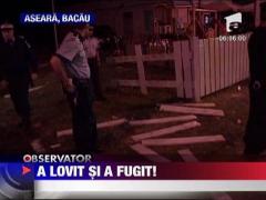 A fugit dupa ce a dat cu masina peste un copil