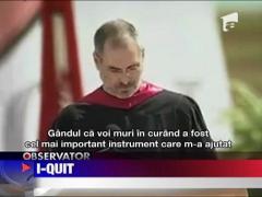 Steve Jobs, fondatorul si seful genial al companiei Apple, a demisionat!