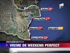 Vreme frumoasa in weekend