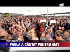 Paula Seling a cantat pentru Amy Winehouse