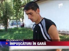 Scandal cu impuscaturi intr-o gara suceveana