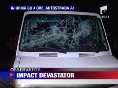 Si-a pierdut viata pe A1