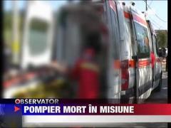 Pompier mort in misiune