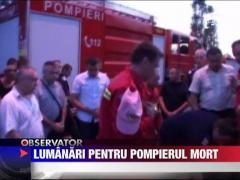 Pompier comemorat in Baia Mare
