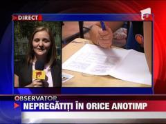 Inca o zi cu emotii pentru cei care au ratat prima sesiune a bacalaureatului