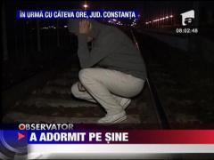 A adormit pe sine si a ramas fara o mana si un picior